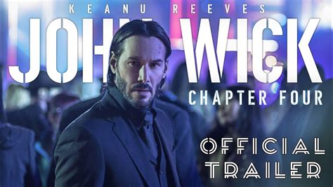 John Wick Chapter 4 Official Trailer Keanu Reeves Ian Mcshane