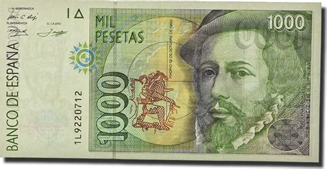 Spanien Pesetas Geldschein Km Ss Ma Shops