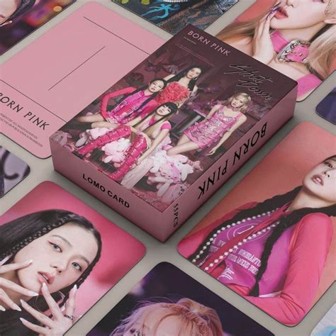 Blackpink Born Pink Photocards Cards Lomo Card Photo Cards