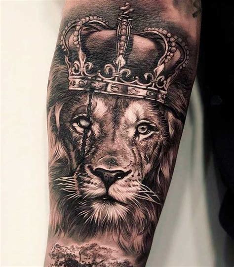 Top Imagen Tatuaje De Leones Con Corona Abzlocal Mx