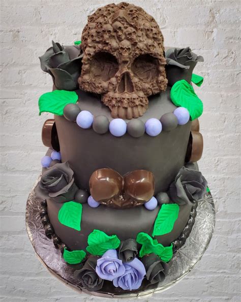 Halloween Skull Cake – Las Vegas Baking Company