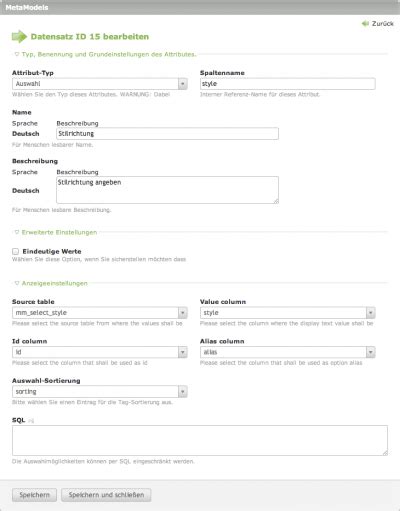 Metamodels Beispiel Contao Community Documentation