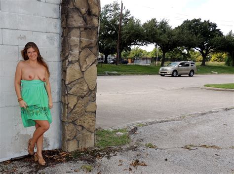 Sexy Milf Kloe Joy Flashing Her Pussy In Public 13 Photos