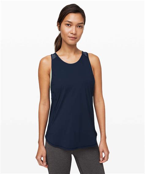 Lululemon Sculpt Tank Ii True Navy Lulu Fanatics