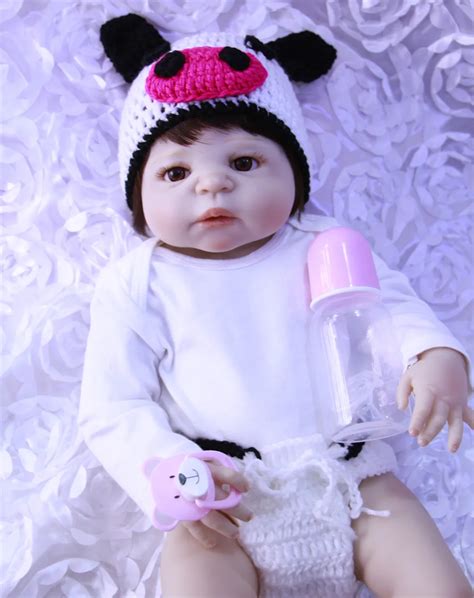 Npk Reborn Dolls Cm Full Silicone Baby Doll Lifelike Boneca Reborn