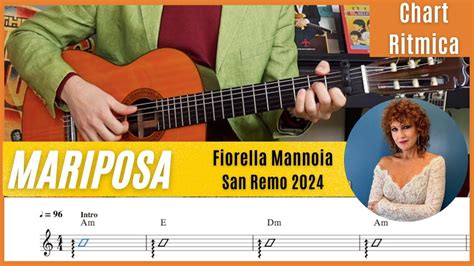 Mariposa Fiorella Mannoia Tutorial Chitarra Accordi San Remo