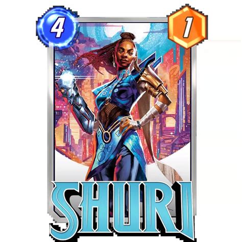 Shuri Marvel Snap Card Marvel Snap Guide