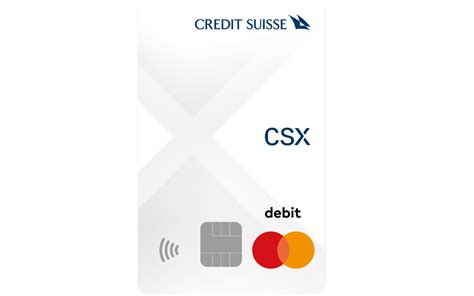 Debitkarten Credit Suisse Schweiz