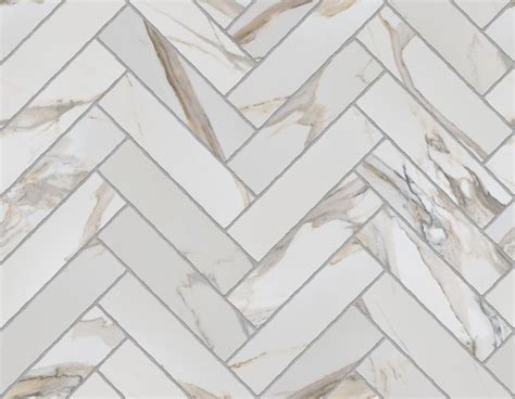 Calacatta Gold Herringbone Architextures