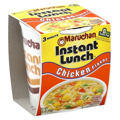 Maruchan Chicken Ramen Noodle Soup Cup 225oz Chicken Flavors