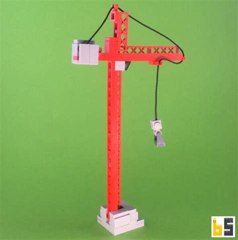 Tower crane – kit from LEGO® bricks – The Brickworms