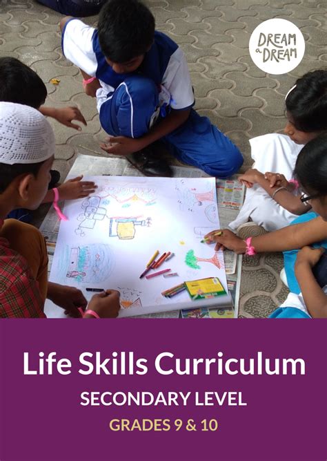 Life Skills Curriculum Dream A Dream