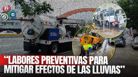 Brigadas De La Alcaldía Del Dn Realizan Labores Preventivas Para Mitigar Efectos De Las Lluvias