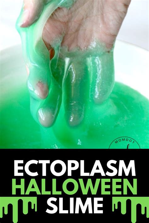 Ectoplasm Slime Halloween Slime Diy That Drips Oozes And Goo S Halloween Slime