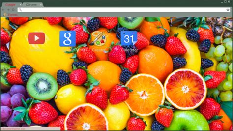 Fruit Chrome Theme ThemeBeta