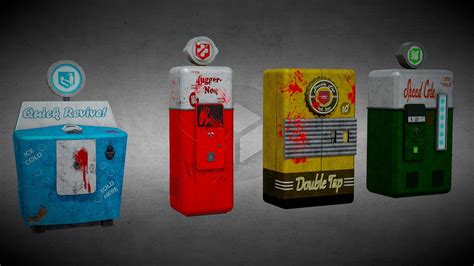 Call Of Duty Zombies Perk Machines 3d Model By Imlewisknowles