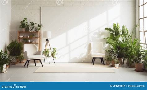 Creative Room Studio Background Stock Illustration - Illustration of ...