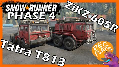 Which Is Better Tatra T813 Or ZiKZ 605R SNOWRUNNER YouTube