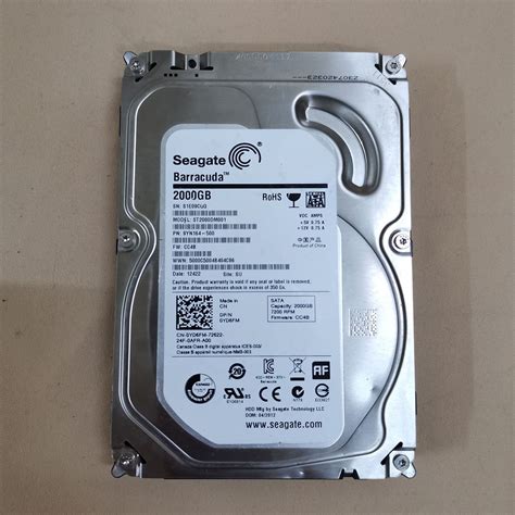 2tb Desktop Hdd Seagate Barracuda 3 5 Sata Int Hard Disk 7200 Rpm St2000dm001 Shopee Malaysia