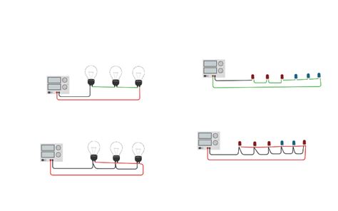 Circuit Design Circuito En Serie Y Paralelo Tinkercad