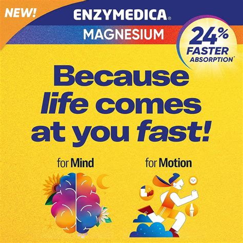 Enzymedica Magnesium Mind With Ata Mg Support Sleep And Healthy