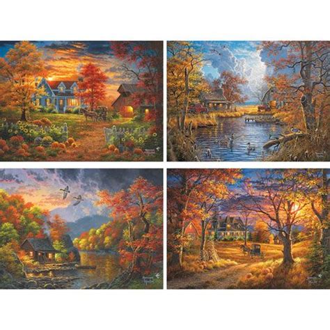 Set Of Abraham Hunter Large Piece Jigsaw Puzzles Bits And