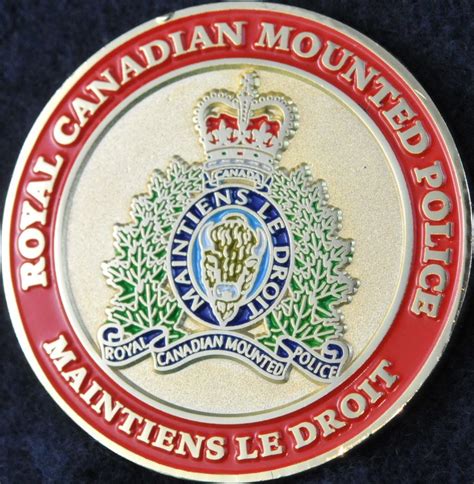 Rcmp Troop 20 Constable Mathew Clarabut Challengecoinsca