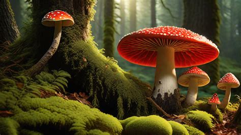 Where Do Amanita Muscaria Grow Unfder Mushroom Growing