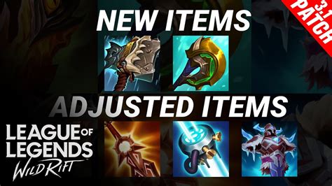 Wild Rift Patch 3 1 NEW Items ADJUSTED Items Explained Gameplay