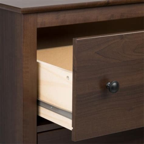 Prepac Yaletown 5 Drawer Lingerie Chest In Espresso 1 Kroger