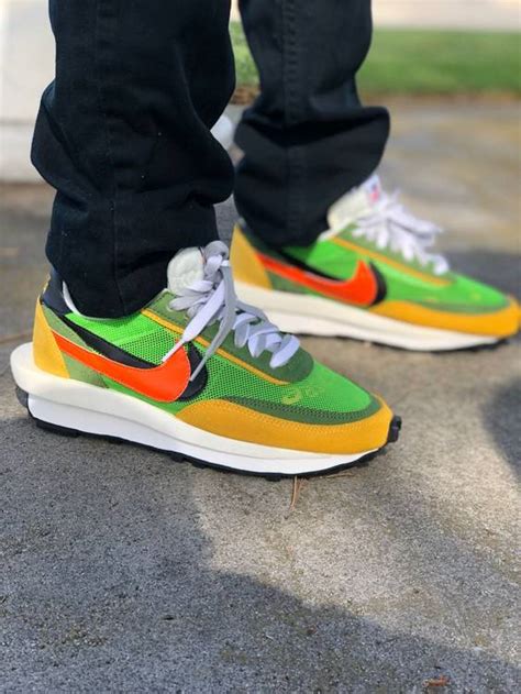 Sacai X LDWaffle Green Gusto Nike BV0073 300 GOAT