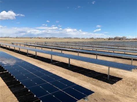 Greenbacker Community Energy Complete 10 Mw Colorado Community Solar Portfolio