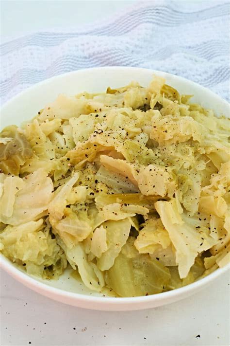 Buttered Pressure Cooker Cabbage Instant Pot Buttered Cabbage