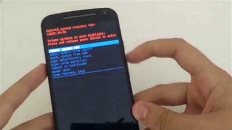 Como ENTRAR En RECOVERY STOCK Moto G 2014 Y Otros Motorola YouTube