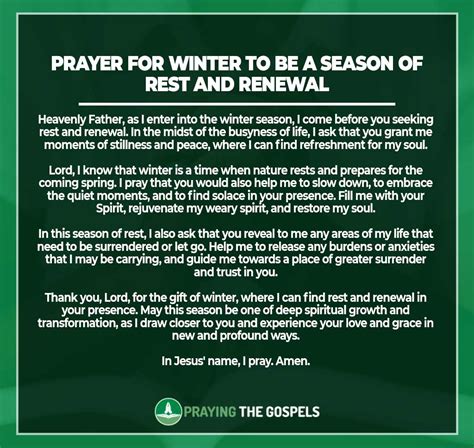 7 Prayers For Winter With Bible Verses Explaining The Bible