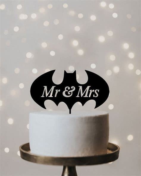 Batman Wedding Cake Topper