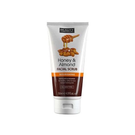 Beauty Formulas Honey And Almond Facial Scrub 150ml