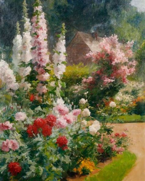 𝕬𝖚𝖗𝖔𝖗𝖊 on Instagram A sunny garden by ALBERT TIBULE FURCY DE