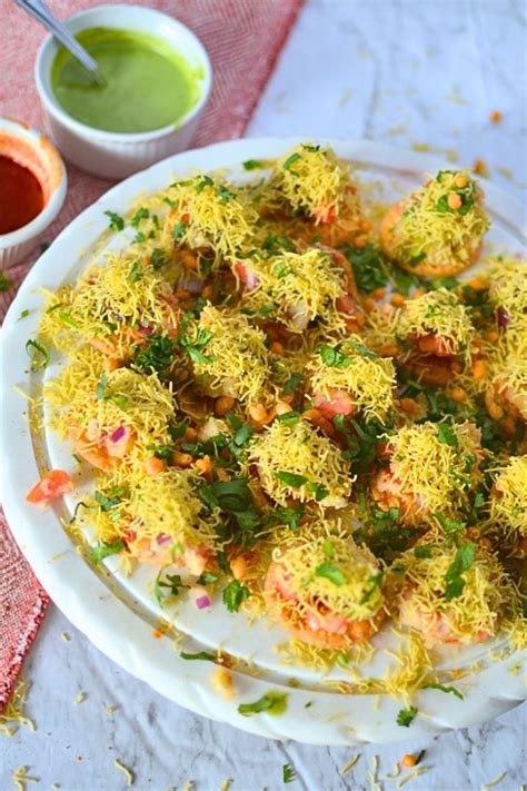 Authentic Sev Puri Recipe Mumbai Style Snack Delight The Belly Rules