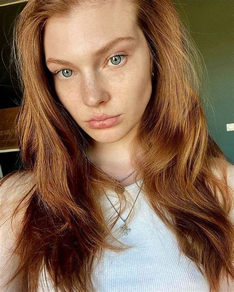 Daria Milky Pretty Redheads Ig Daria Milky Red Hair Beauty