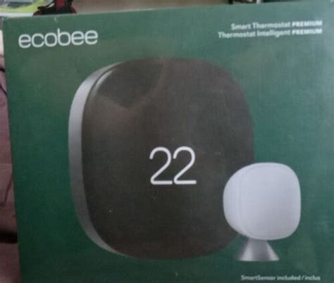 Ecobee Smart Thermostat Premium With Voice Control And Sensor Eb State6c 01 Ebay