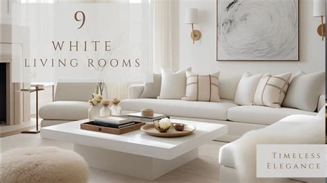 Timeless Elegance Exploring Stunning White Living Room Interior Design