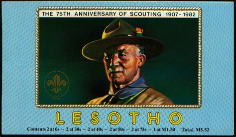 Lesotho Scout Stamp Booklets