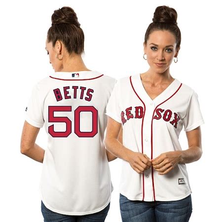 Mookie Betts Boston Red Sox Women's Jersey