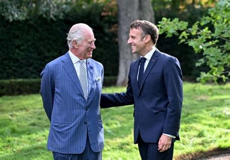 Charles III En France Le Souverain Britannique Et La Reine Camilla