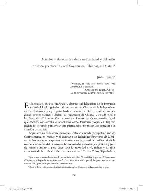 Pdf Aciertos Y Desaciertos De La Neutralidad Y Del Asilo Político