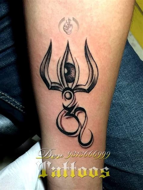 Top 86+ about lord shiva trishul tattoo unmissable - Billwildforcongress