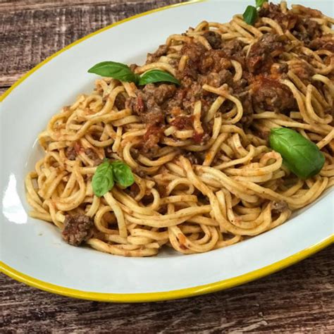 Tallarines Caseros Con Bolognesa Cocineros Argentinos