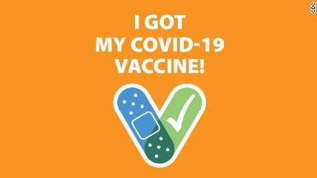 Covid 19 Vaccine Stickers Could Encourage People To Get Vaccinated CNN