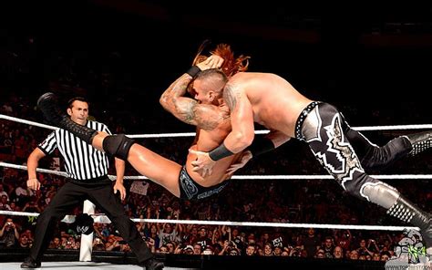 Randy Orton Rko To Seth Rollins Rko Wwe Hd Pxfuel